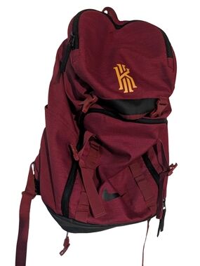 Nike Maroon Backpack with Gold Logo